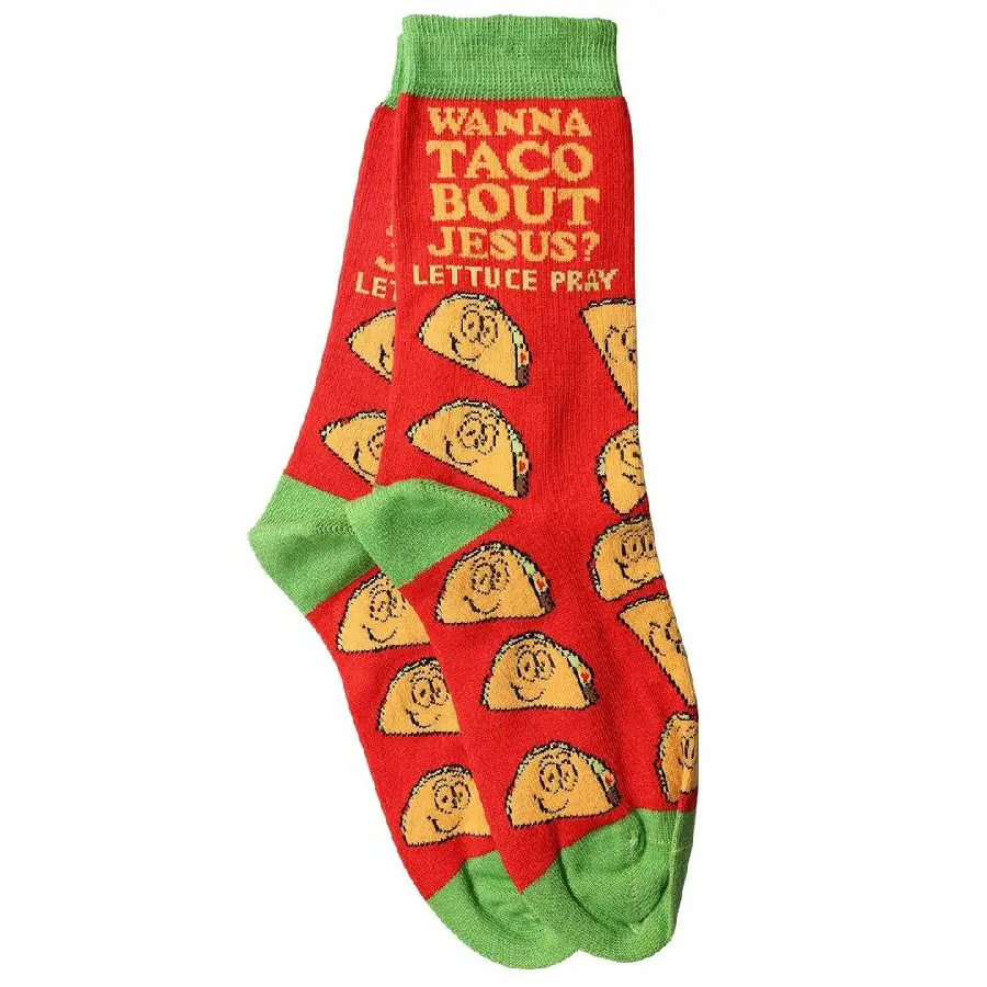 Bless my sole socks Wanna Taco