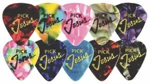 Guitar Pick Pick Jesus*