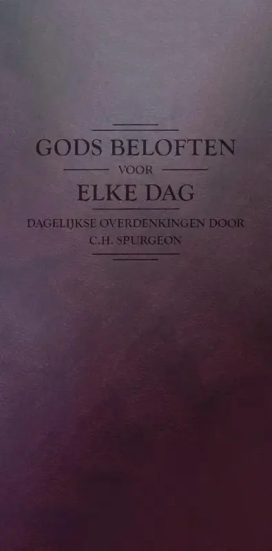 Gods beloften voor elke dag