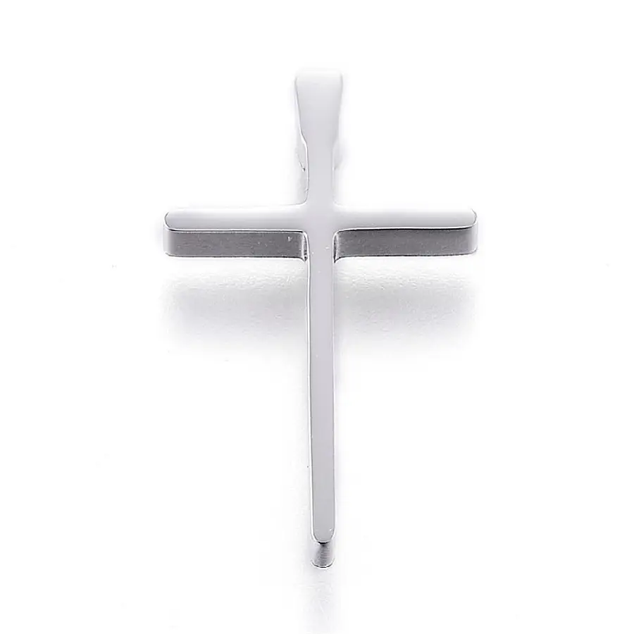 Cross stainless steel necklace
