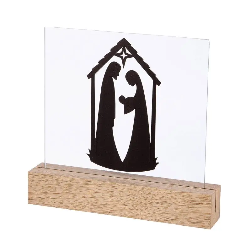 Tafeldecoratie Maria Jozef kindje Jezus