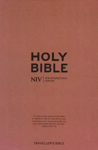 NIV - Traveller's Bible with Zip