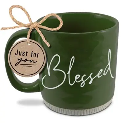 Gift Mug Blessed Green