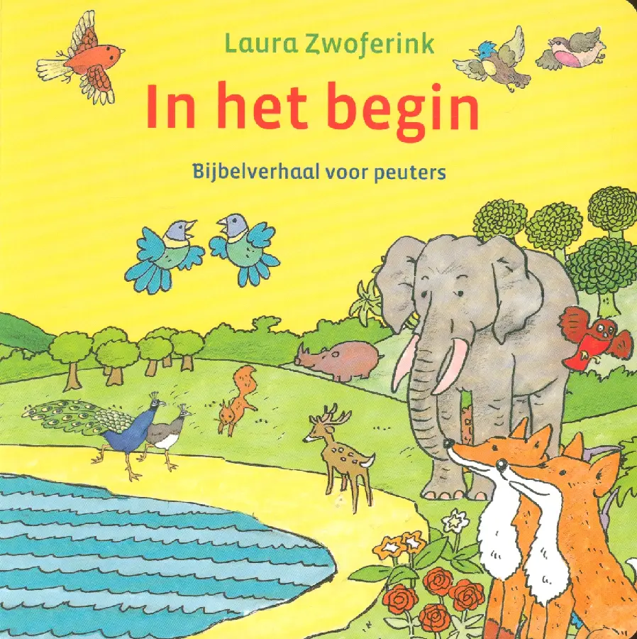 In het begin kartonboekje