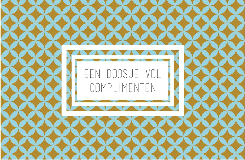 Doosje vol complimenten