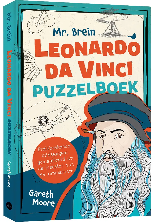 Mr. Brein Leonardo Da Vinci puzzelboek