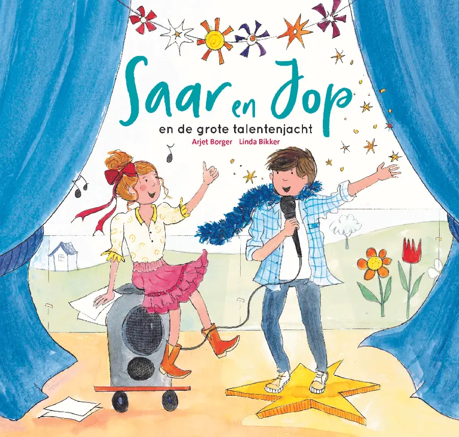 Saar en jop en de grote talentenjacht