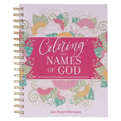 Coloring devotional names of God