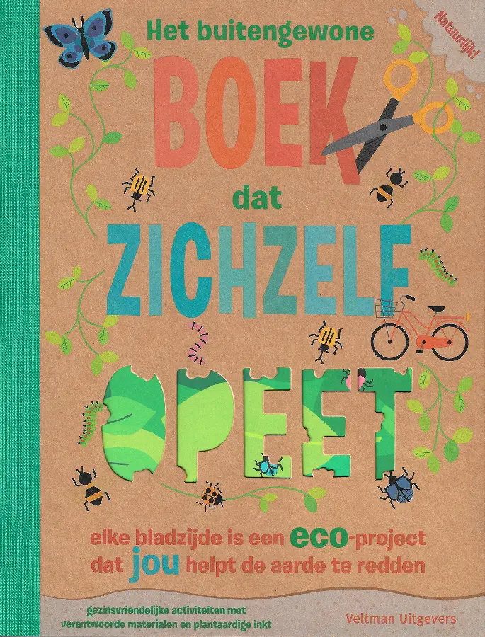 Buitengewone boek dat zichzelf opeet