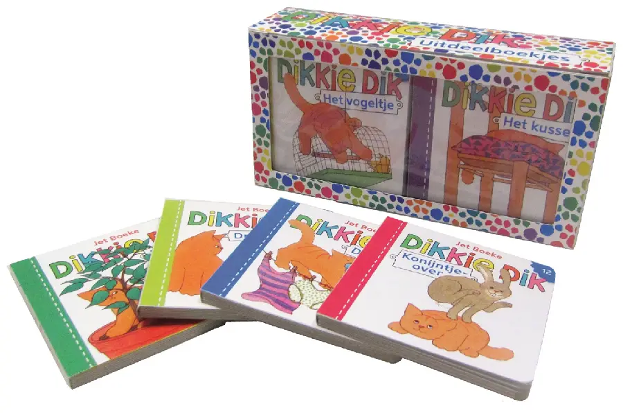 Display dikkie dik uitdeelboekjes 16 ex