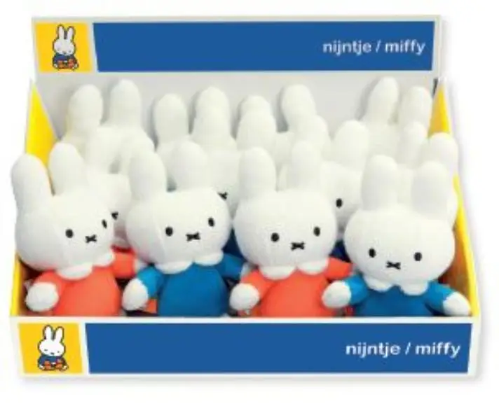 Display nijntje knuffelrammelaar 16 st