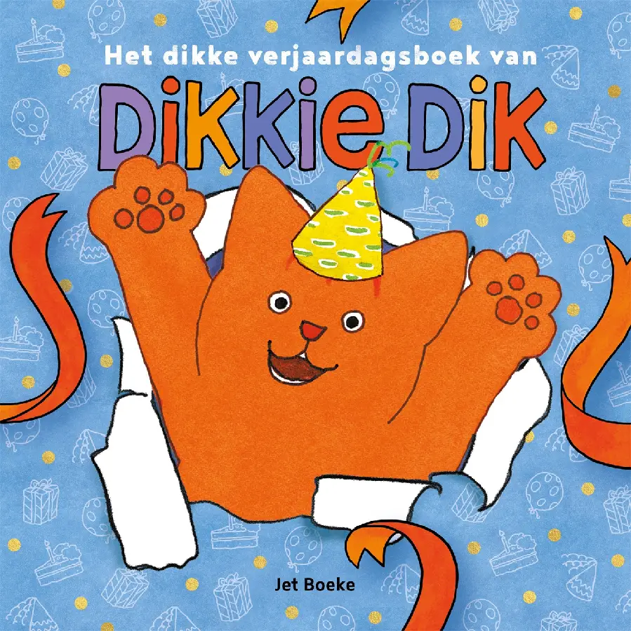 Dikke verjaardagsboek van dikkie dik
