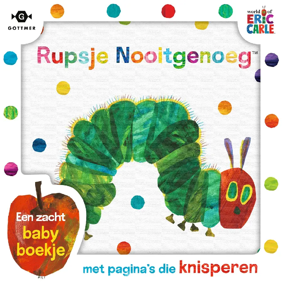 Rupsje nooitgenoeg - stoffen boekje