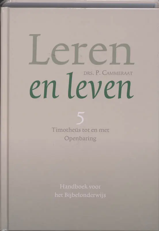Leren en leven 5  POD