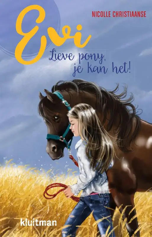 Evi lieve pony je kan het!