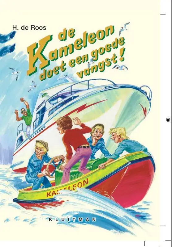 Kameleon doet een goede vangst