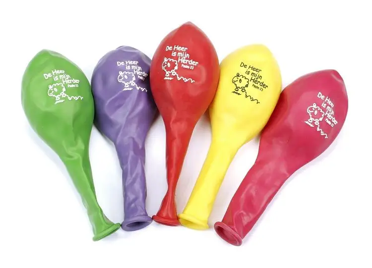 Luchtballon set10 De Heer is mijn Herder