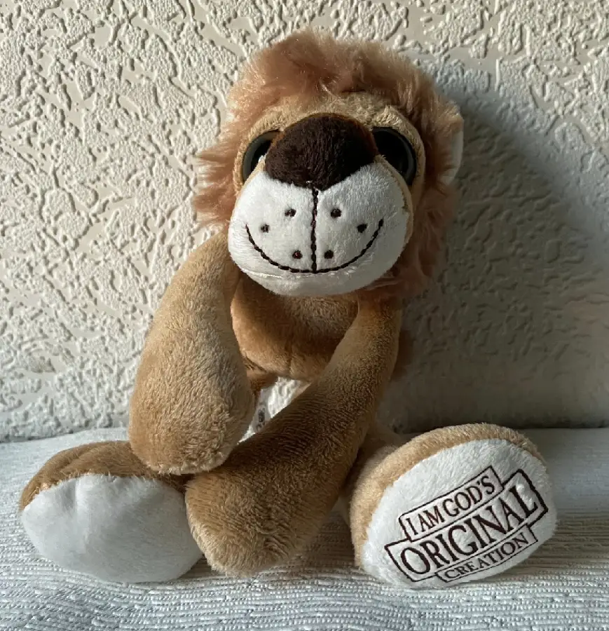 Plush Lion big eye Gods original 25cm