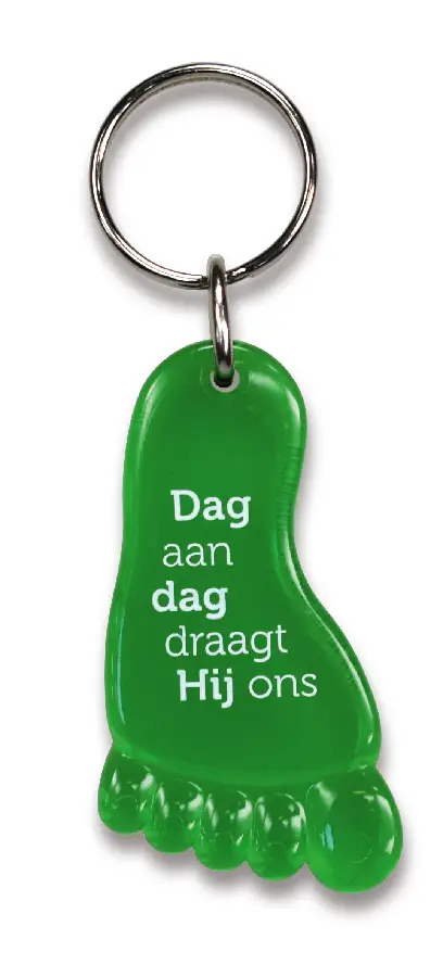 Sleutelhanger voet dag aan dag ass
