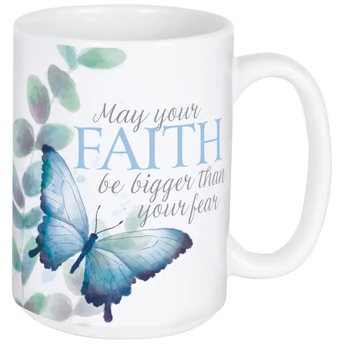 Mug watercolor Faith