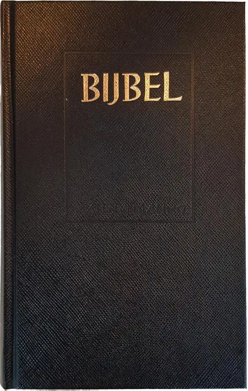 Huisbijbel 108000 sv zwart kunstl kleurs
