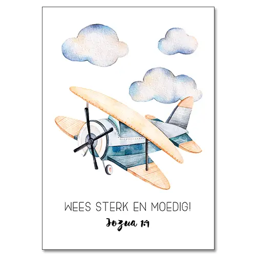 Wees sterk en moedig