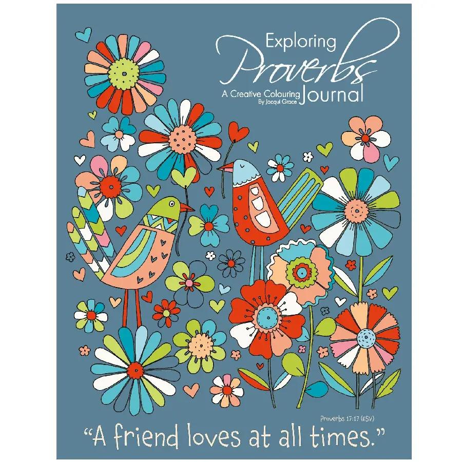 Exploring Proverbs -Colouring Journal