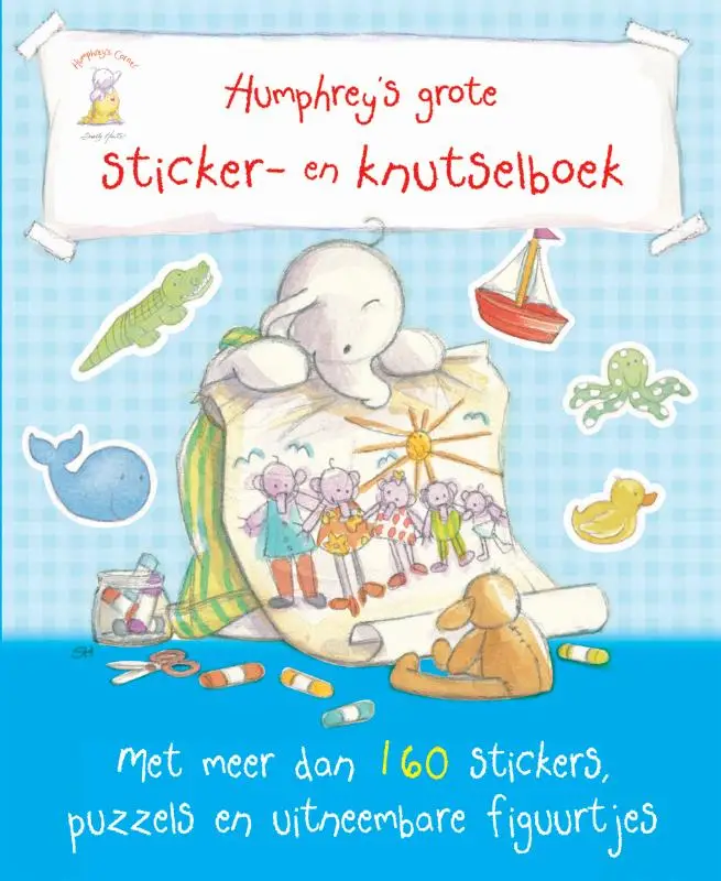 Humprey's grote sticker en knutselboek